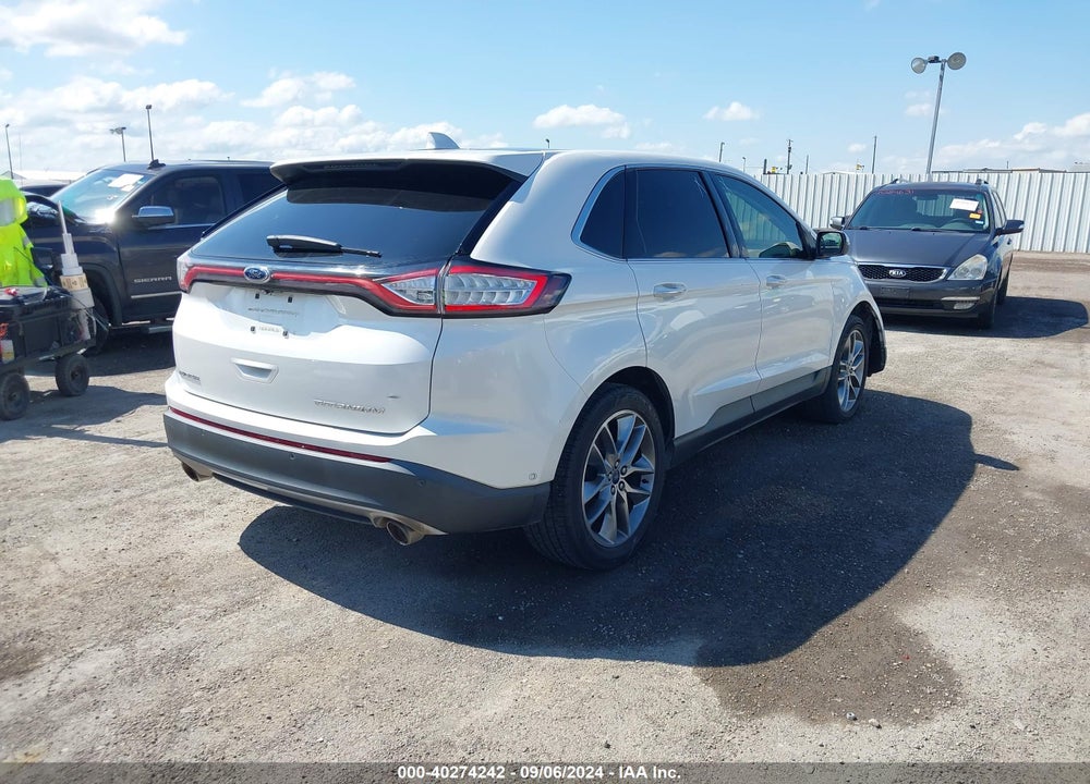 2015 FORD EDGE TITANIUM VIN: 2FMPK3K85FBB03396