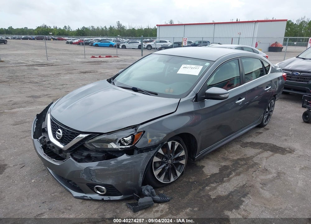 2019 NISSAN SENTRA SR VIN: 3N1AB7AP8KY271581