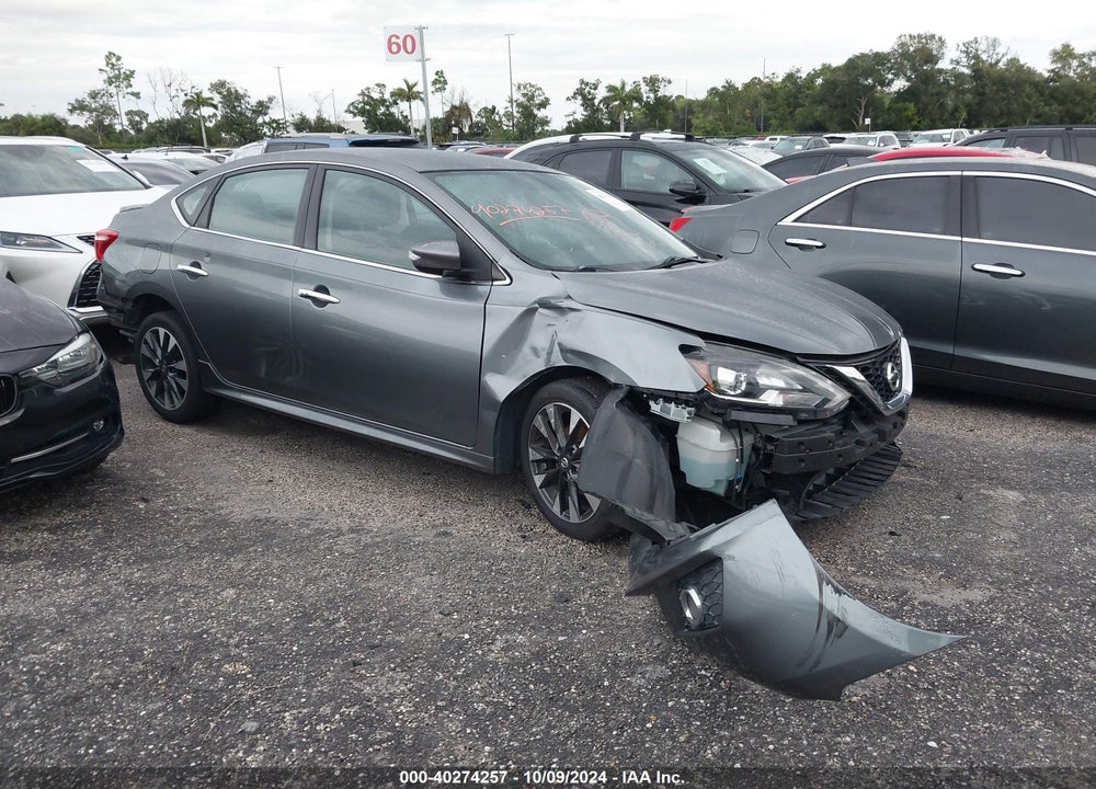 2019 NISSAN SENTRA SR VIN: 3N1AB7AP8KY271581