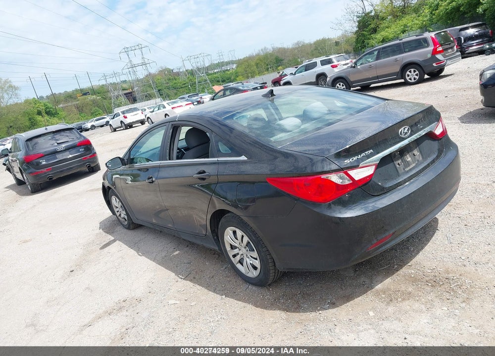2011 HYUNDAI SONATA GLS VIN: 5NPEB4AC2BH209150