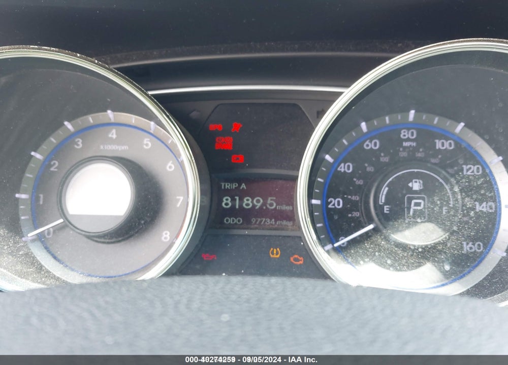 2011 HYUNDAI SONATA GLS VIN: 5NPEB4AC2BH209150
