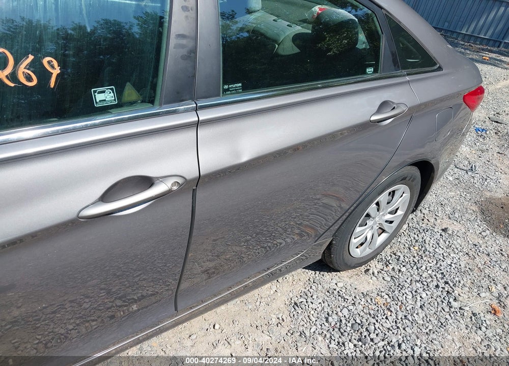 2011 HYUNDAI SONATA GLS VIN: 5NPEB4AC6BH255676