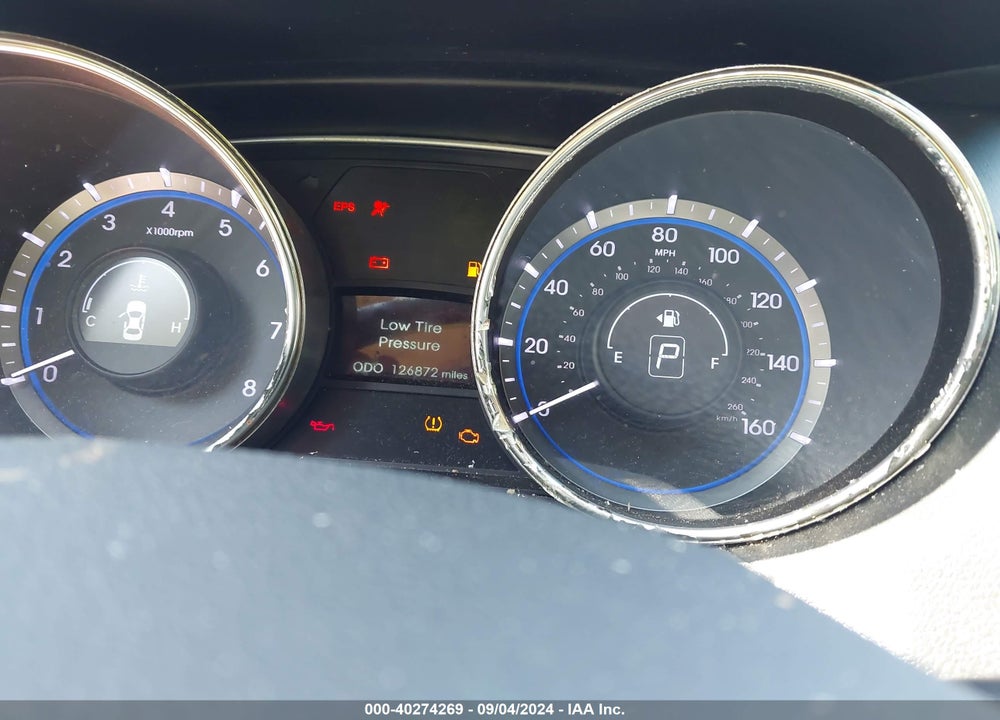 2011 HYUNDAI SONATA GLS VIN: 5NPEB4AC6BH255676