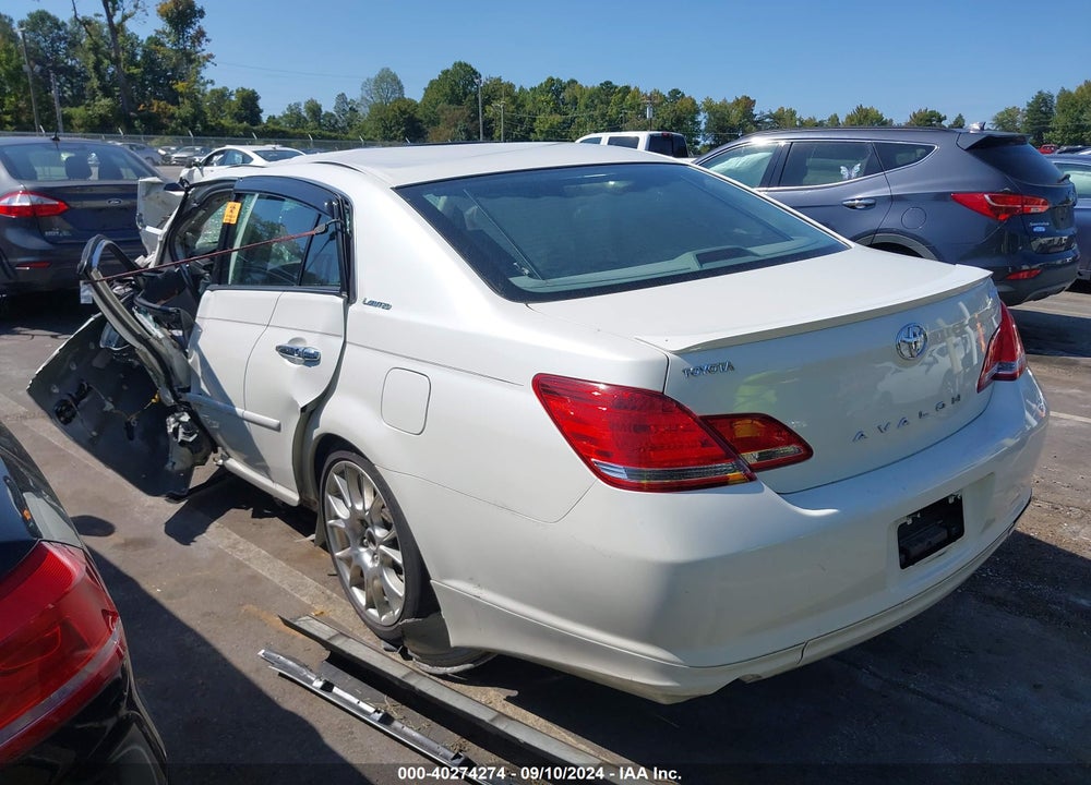 2007 TOYOTA AVALON LIMITED VIN: 4T1BK36B57U197114