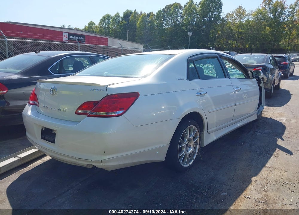 2007 TOYOTA AVALON LIMITED VIN: 4T1BK36B57U197114