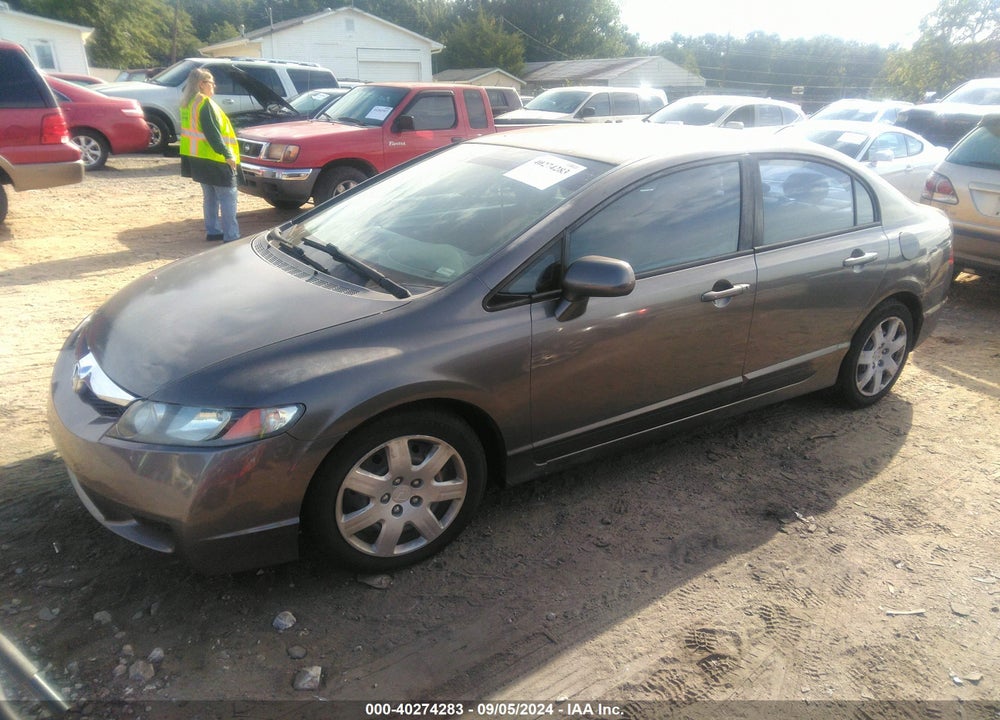 2010 HONDA CIVIC LX VIN: 2HGFA1F52AH544563