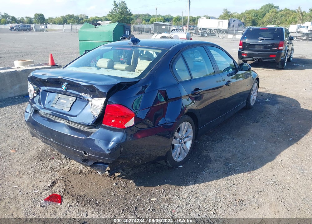 2007 BMW 328I VIN: WBAVA37517NL11906