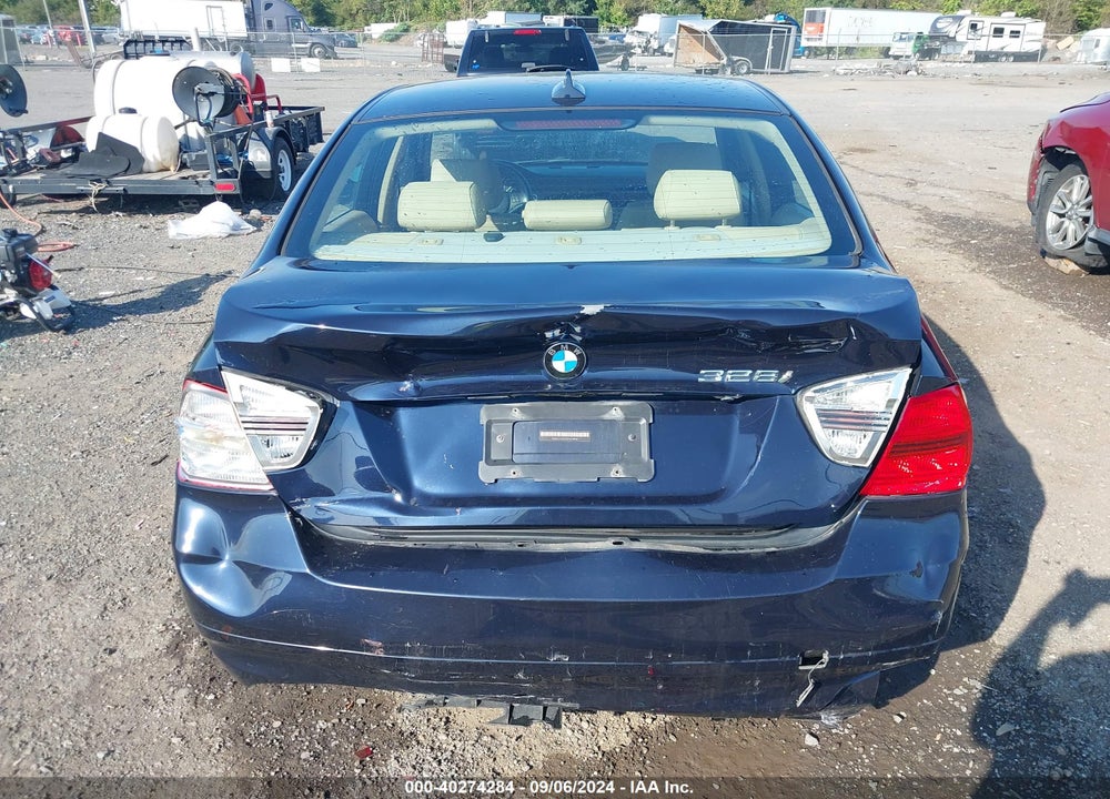 2007 BMW 328I VIN: WBAVA37517NL11906