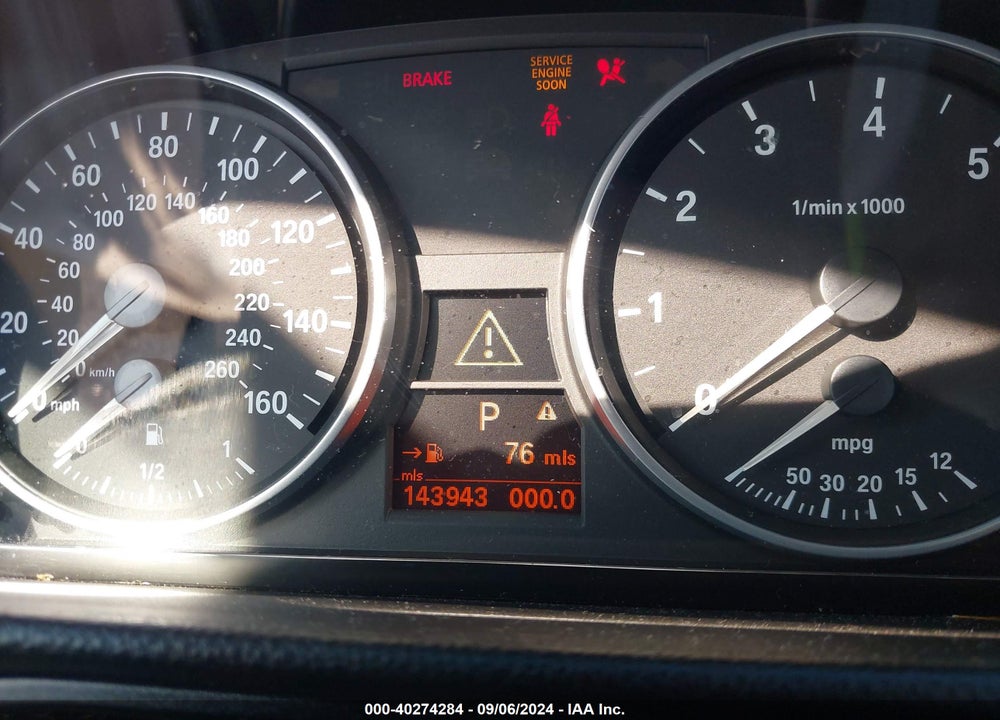 2007 BMW 328I VIN: WBAVA37517NL11906