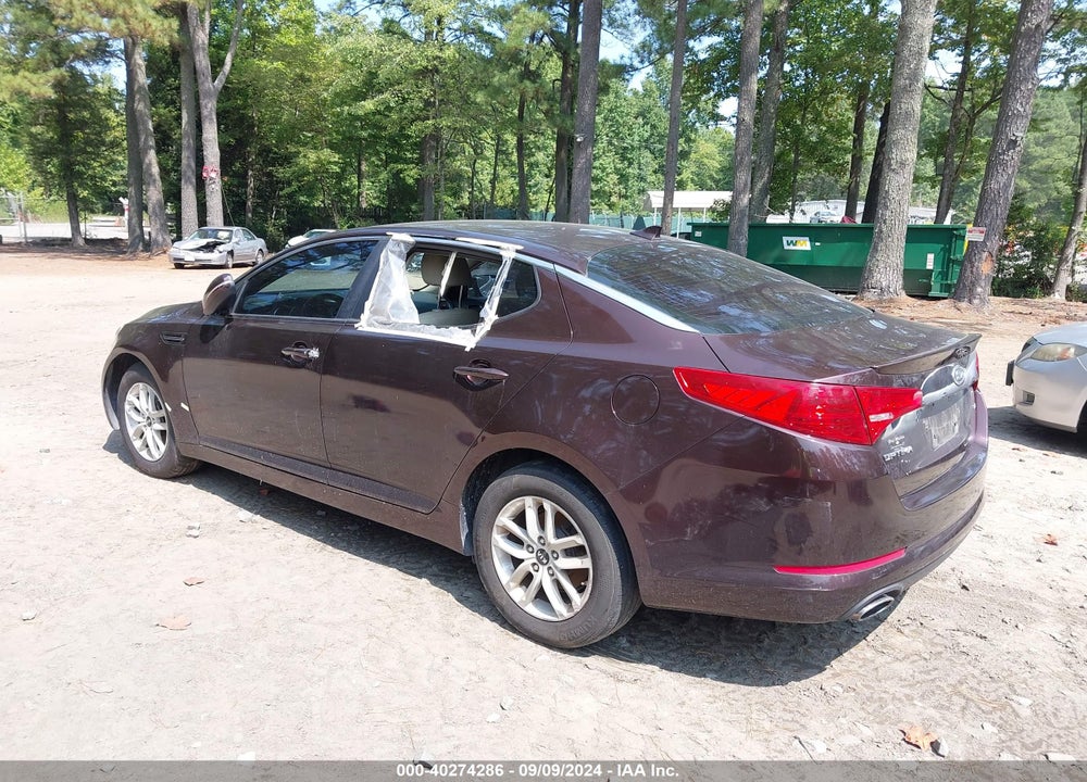 2011 KIA OPTIMA LX VIN: KNAGM4A76B5122015