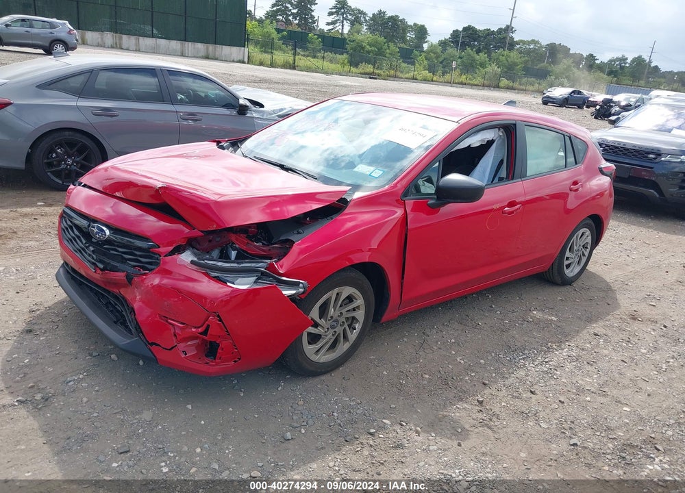 2024 SUBARU IMPREZA BASE 5-DOOR VIN: JF1GUABC9R8333169