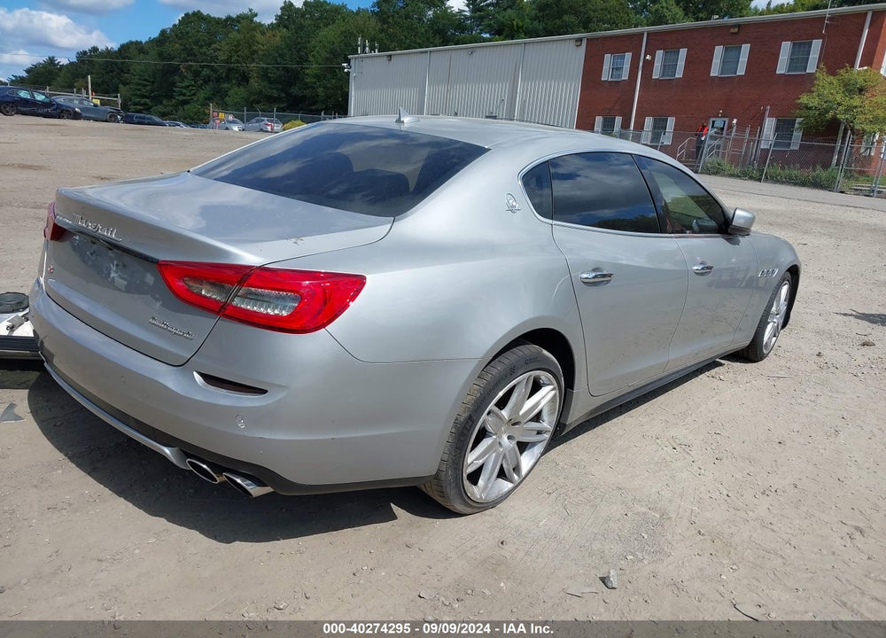 2014 MASERATI QUATTROPORTE S Q4 VIN: ZAM56RRA8E1081069