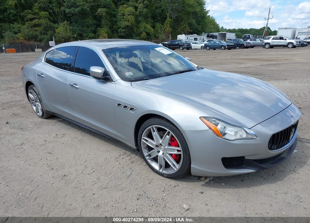 2014 MASERATI QUATTROPORTE S Q4 VIN: ZAM56RRA8E1081069