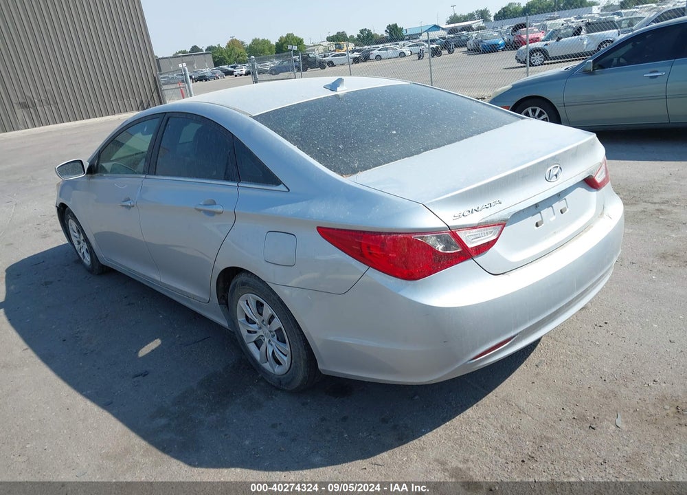 2011 HYUNDAI SONATA GLS VIN: 5NPEB4AC9BH203801