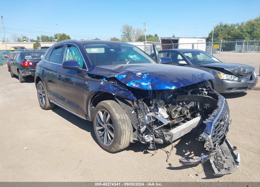 2023 AUDI Q5 PREMIUM PLUS 45 TFSI S LINE QUATTRO VIN: WA1EAAFY1P2196920