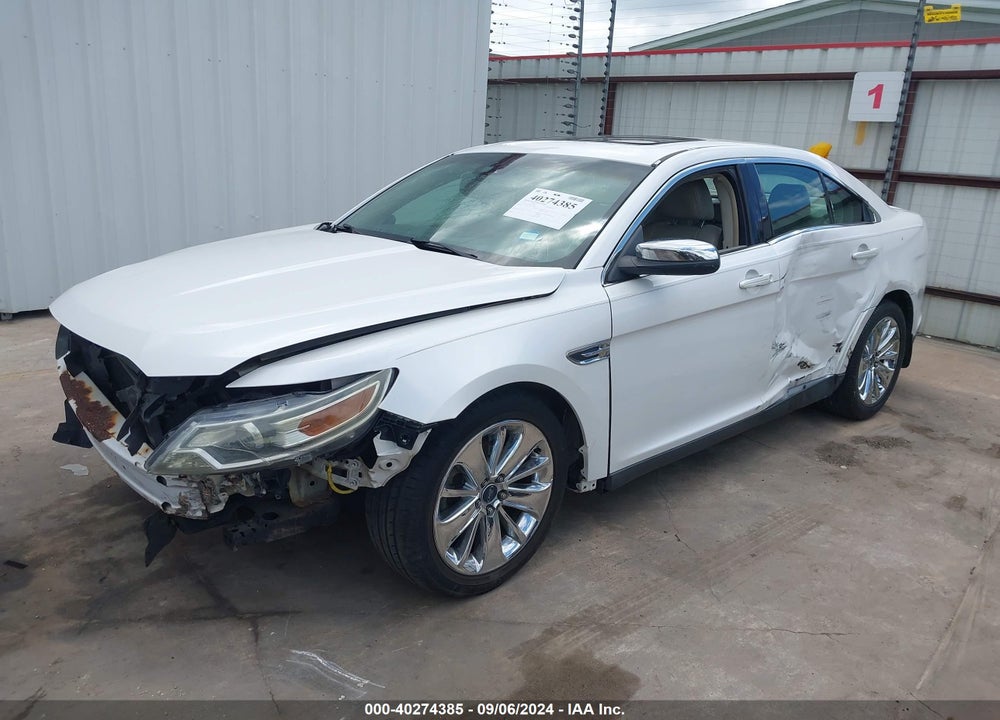 2012 FORD TAURUS LIMITED VIN: 1FAHP2FW0CG132909