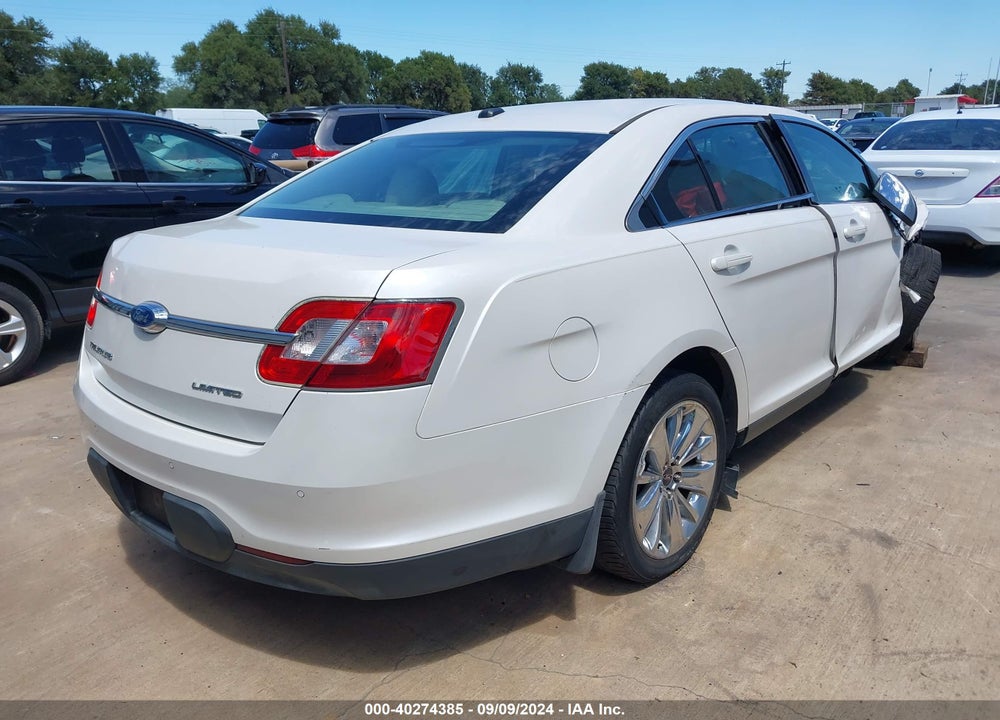 2012 FORD TAURUS LIMITED VIN: 1FAHP2FW0CG132909