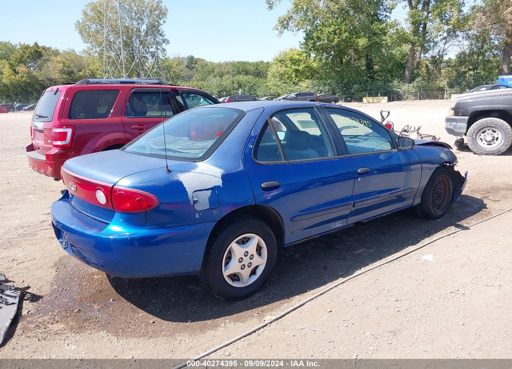 2004 CHEVROLET CAVALIER VIN: 1G1JC52F647168001