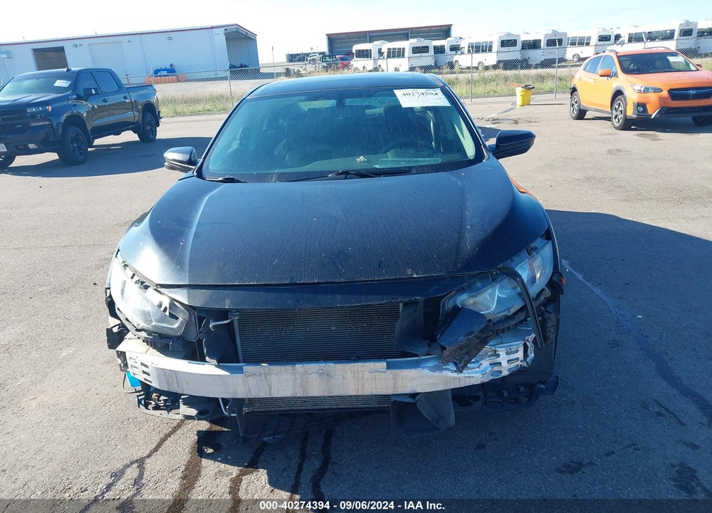 2018 HONDA CIVIC EX VIN: 19XFC2F76JE039444