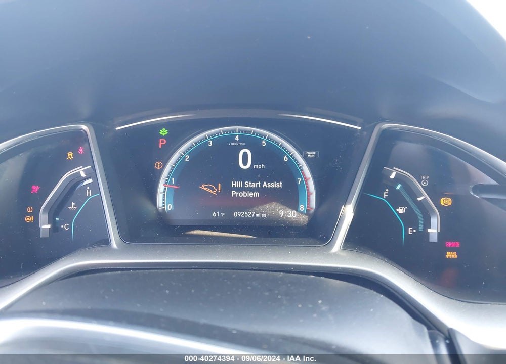 2018 HONDA CIVIC EX VIN: 19XFC2F76JE039444