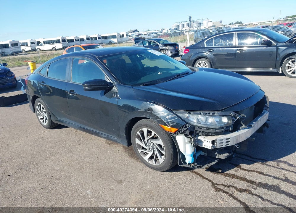 2018 HONDA CIVIC EX VIN: 19XFC2F76JE039444