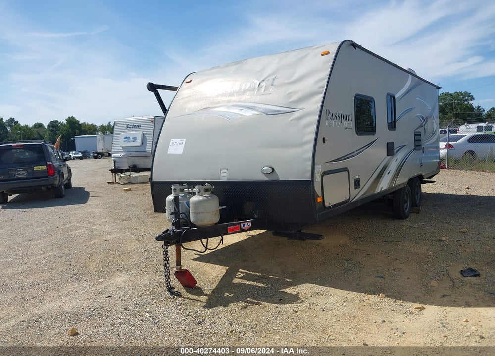 2015 KEYSTONE RV PASSPORT ELITE/BUMPER PULL VIN: 4YDT23828FT414534