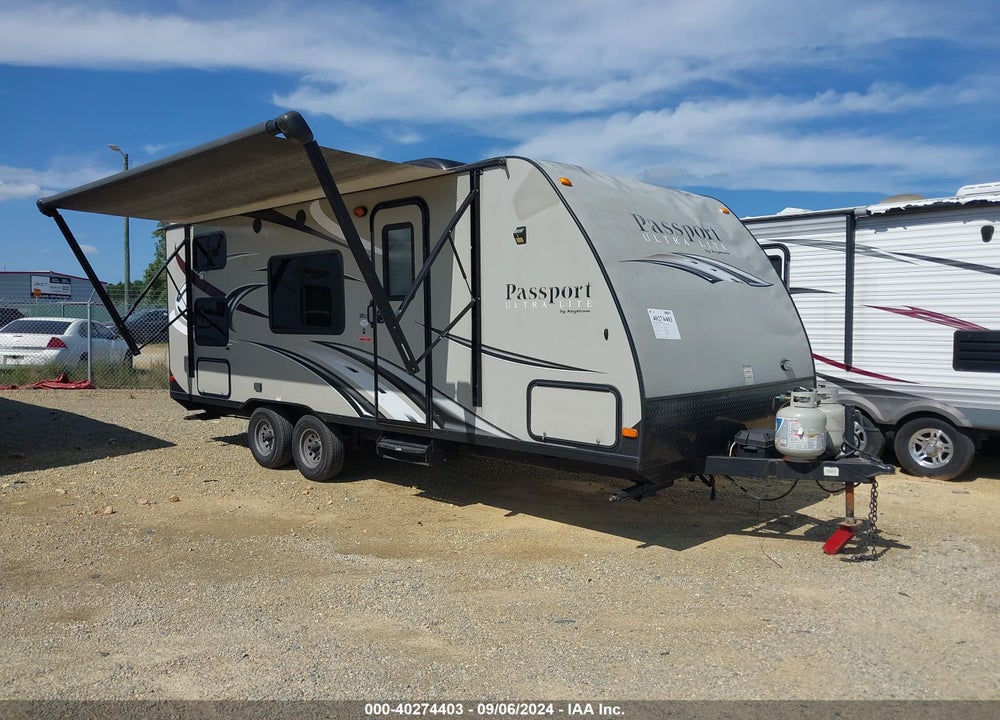 2015 KEYSTONE RV PASSPORT ELITE/BUMPER PULL VIN: 4YDT23828FT414534