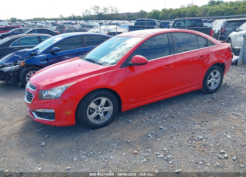 2015 CHEVROLET CRUZE 1LT AUTO VIN: 1G1PC5SB3F7267935