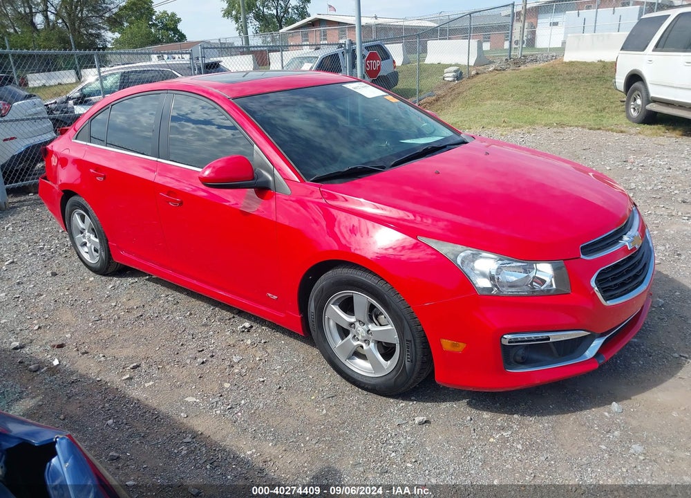 2015 CHEVROLET CRUZE 1LT AUTO VIN: 1G1PC5SB3F7267935