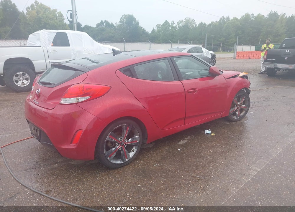 2016 HYUNDAI VELOSTER VIN: KMHTC6AD1GU272466