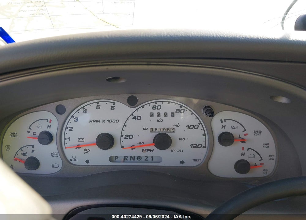 2001 FORD EXPLORER SPORT TRAC VIN: 1FMZU77E71UB83215