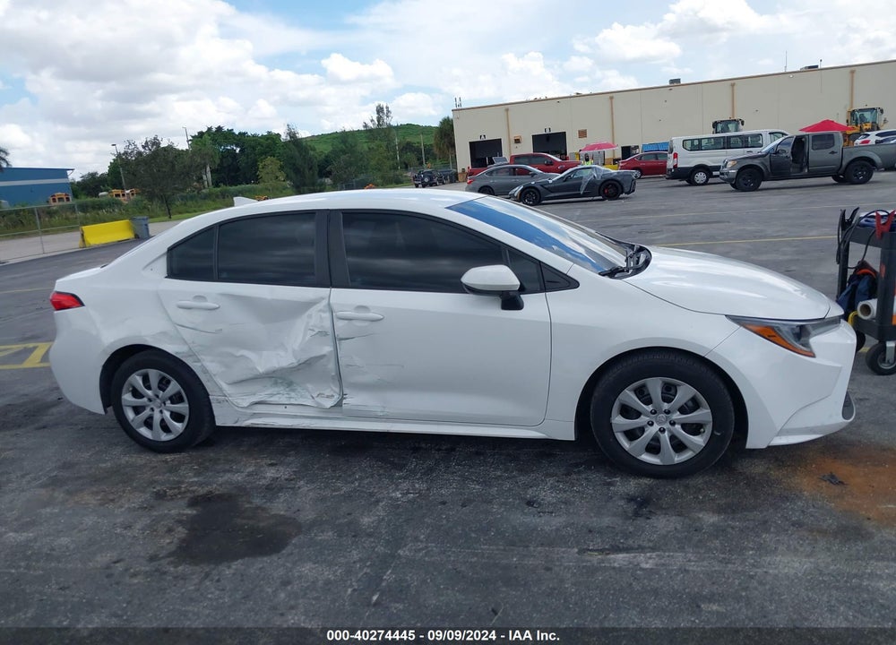 2021 TOYOTA COROLLA LE VIN: 5YFEPMAE5MP265155