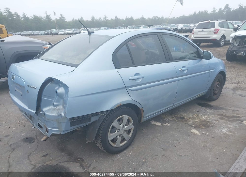 2011 HYUNDAI ACCENT GLS VIN: KMHCN4AC7BU621337