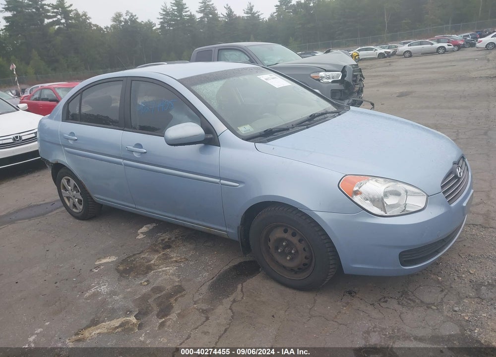 2011 HYUNDAI ACCENT GLS VIN: KMHCN4AC7BU621337