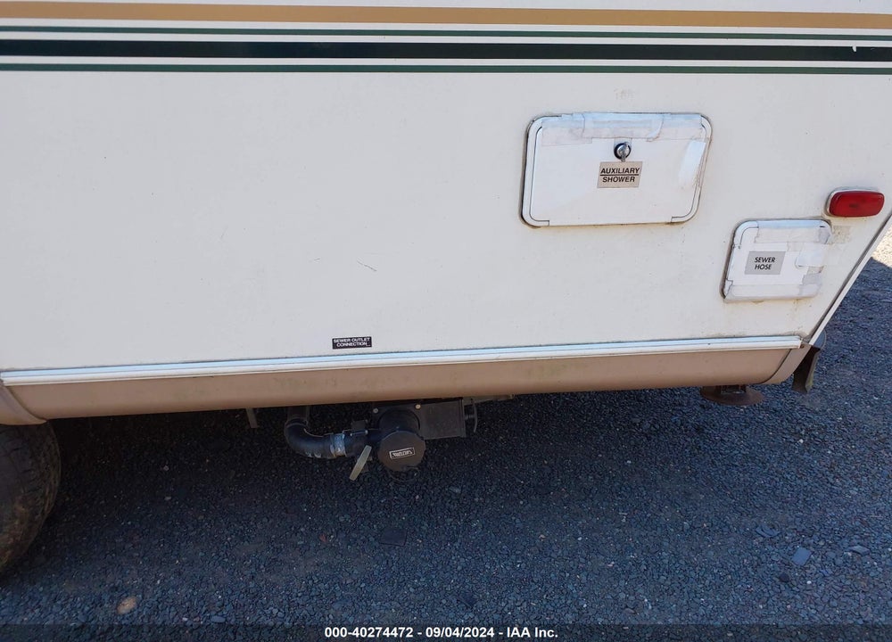 2002 FOREST RIVER FLAGSTAFF LITE WEIGHT TRAILERS VIN: 4X4TFLY212D075928