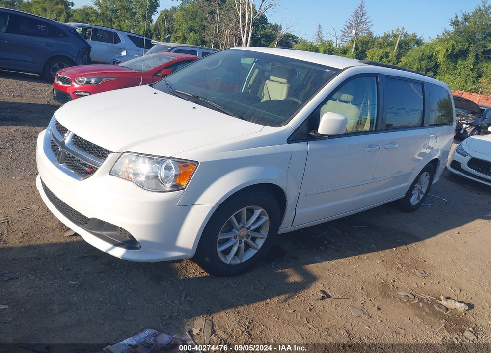 2016 DODGE GRAND CARAVAN SXT VIN: 2C4RDGCG1GR380575
