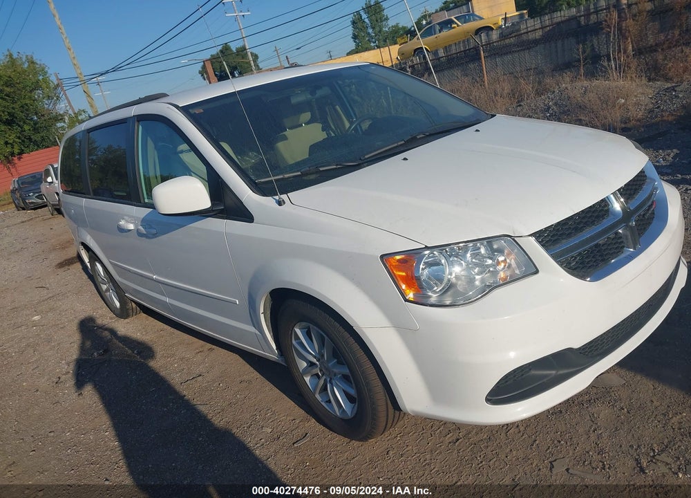 2016 DODGE GRAND CARAVAN SXT VIN: 2C4RDGCG1GR380575