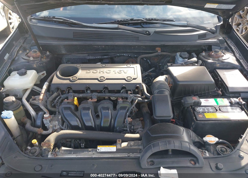 2009 KIA OPTIMA LX VIN: KNAGE228795323439