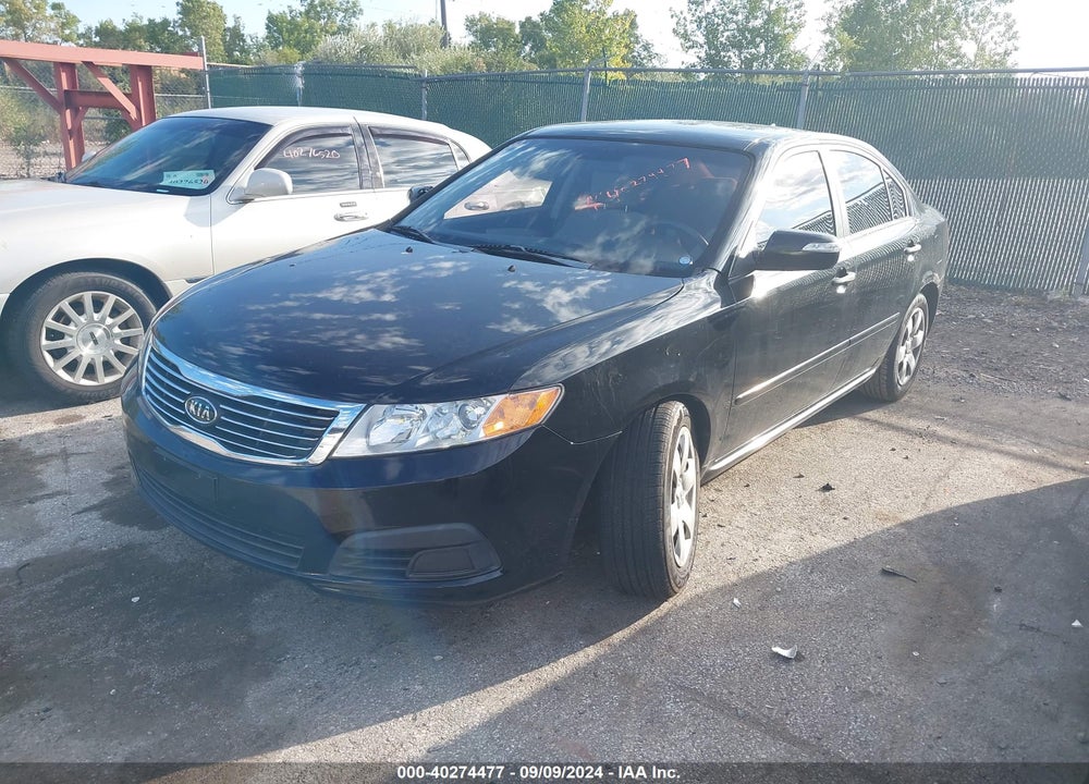 2009 KIA OPTIMA LX VIN: KNAGE228795323439