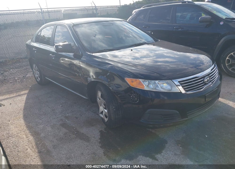 2009 KIA OPTIMA LX VIN: KNAGE228795323439