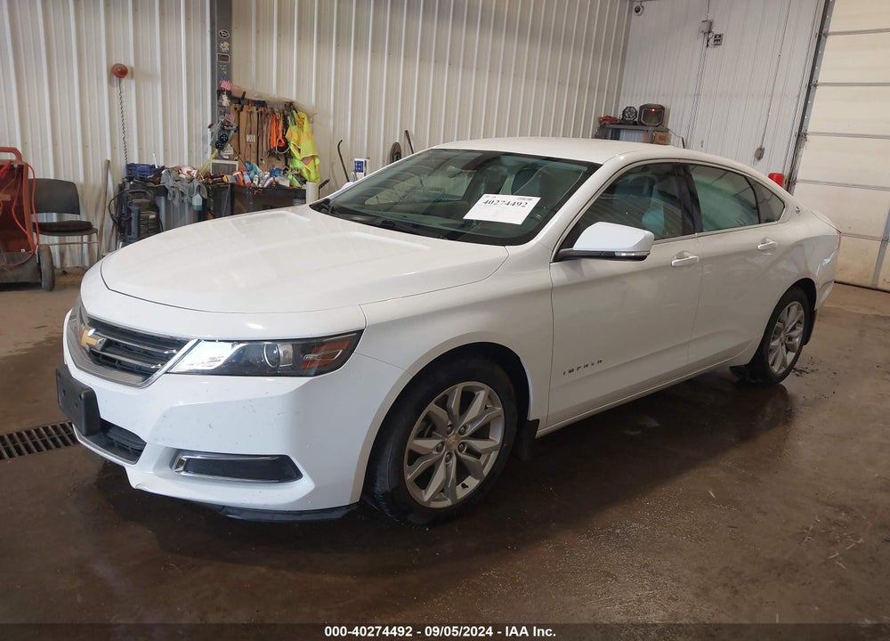 2017 CHEVROLET IMPALA 1LT VIN: 2G1105SA8H9153162