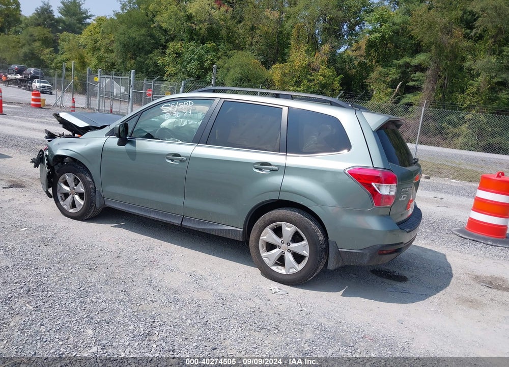 2014 SUBARU FORESTER 2.5I LIMITED VIN: JF2SJAHCXEH529895