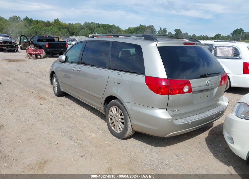 2007 TOYOTA SIENNA XLE VIN: 5TDZK22C77S036313