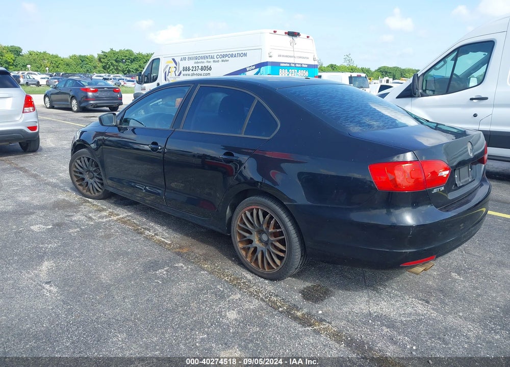 2013 VOLKSWAGEN JETTA VIN: 3VW1K7AJ2DM414315