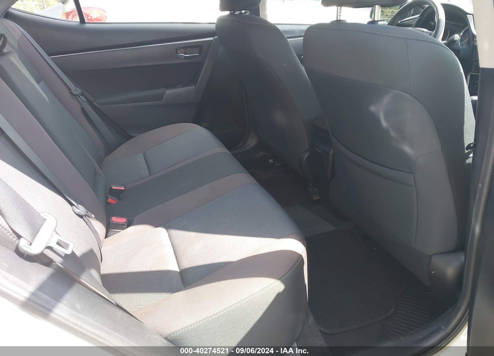 2017 TOYOTA COROLLA LE VIN: 2T1BURHE4HC927909