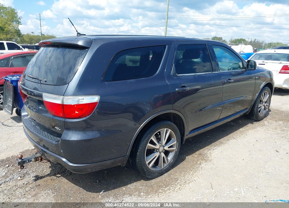 2013 DODGE DURANGO R/T VIN: 1C4SDHCT4DC665523