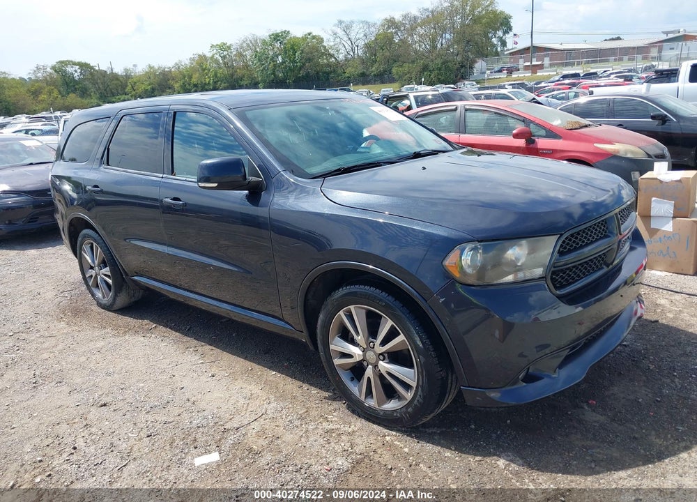 2013 DODGE DURANGO R/T VIN: 1C4SDHCT4DC665523