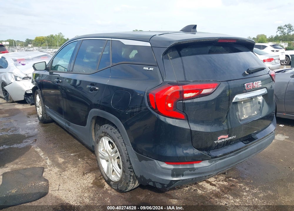 2019 GMC TERRAIN SLE VIN: 3GKALMEV5KL328127