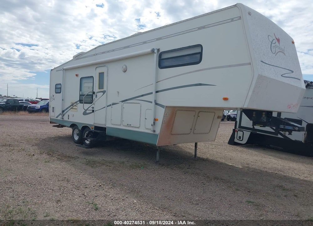 1999 FOREST RIVER CARDINAL VIN: 4X4FCAD26XG072092