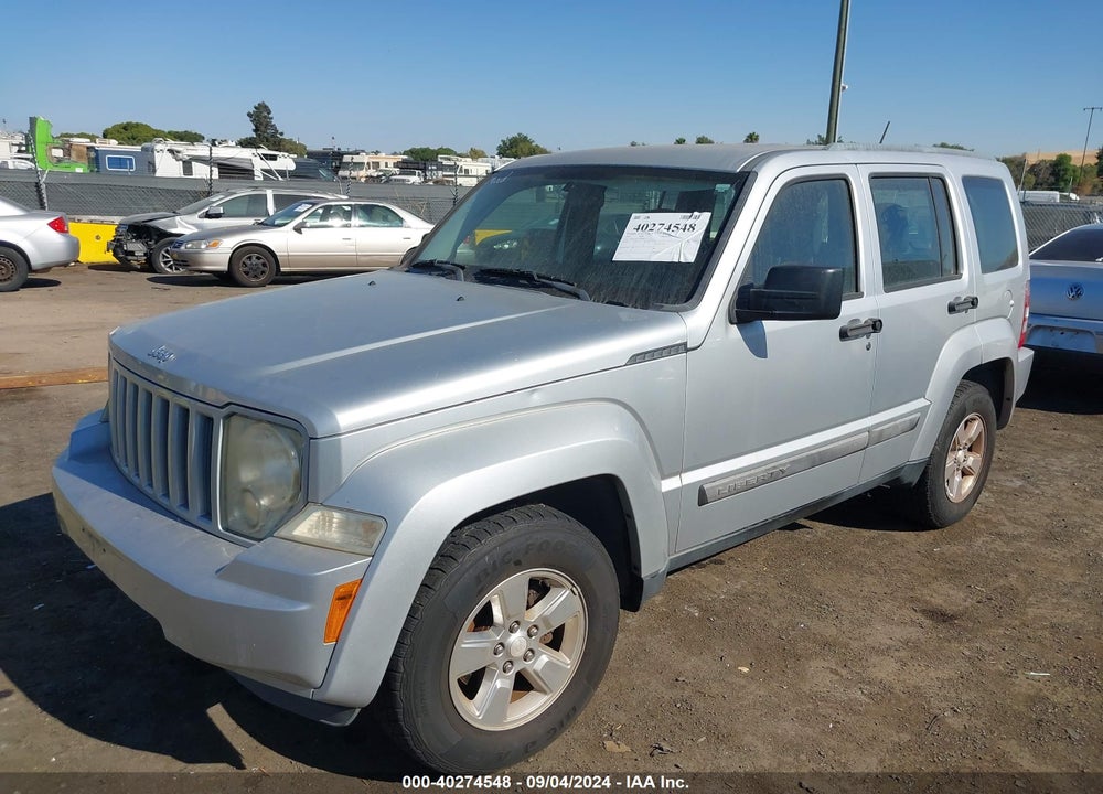 2012 JEEP LIBERTY VIN: 1C4PJLAK6CW188411